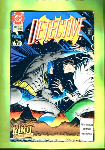 Detective Comics #640 Jan 92