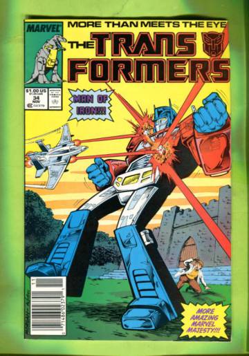 The Transformers Vol 1 #34 Nov 87