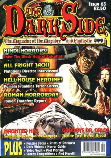 The Dark Side - The Magazine of the Macabre and Fantastic #63 Dec 96