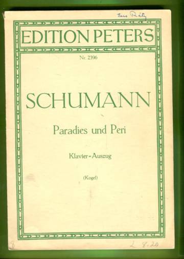Das Paradies und die Peri, Op. 50