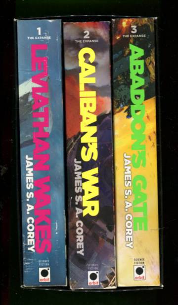 Leviathan Wakes, Caliban's War & Abaddon's Gate - Book One, Two & Three of the Expance