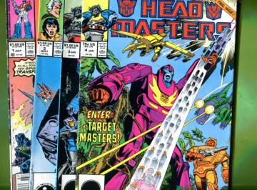 The Transformers: Headmasters #1-4 Jul 87-Jan 88 (Whole miniserie)