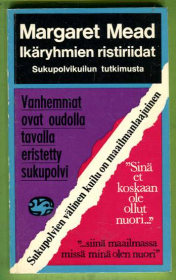 Ikäryhmien ristiriidat - Sukupolvikuilun tutkimusta