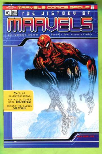 The History of Marvels Vol 1 #1 Jul 00