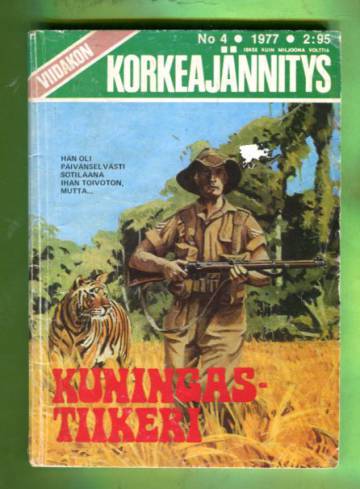 Viidakon Korkeajännitys 4/77 - Kuningastiikeri