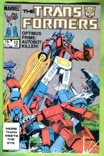 The Transformers Vol 1 #12 Jan 86