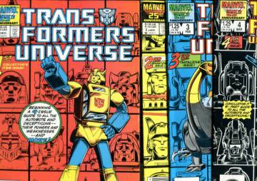 The Transformers Universe Vol 1 #1-4 Dec 86-Mar 87 (Whole miniserie)