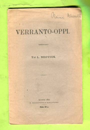 Verranto-oppi