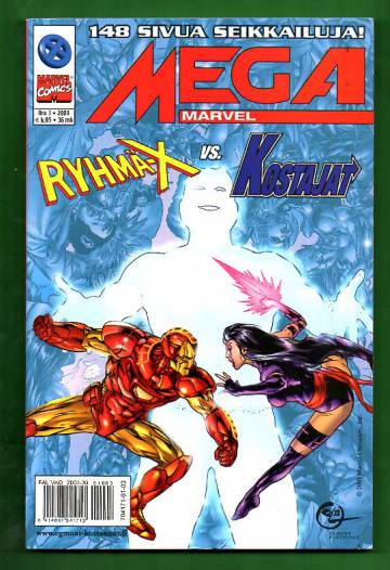 Mega-Marvel 3/01 - Ryhmä-X vastaan Kostajat