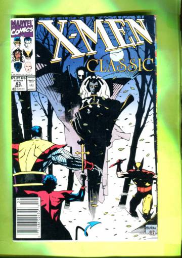X-Men Classic Vol 1 #63 Sep 91
