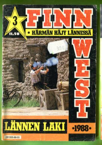 Finn West 3/88 - Lännen laki
