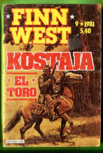 Finn West 9/81 - Kostaja