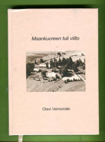 Maankuoreen tuli viilto