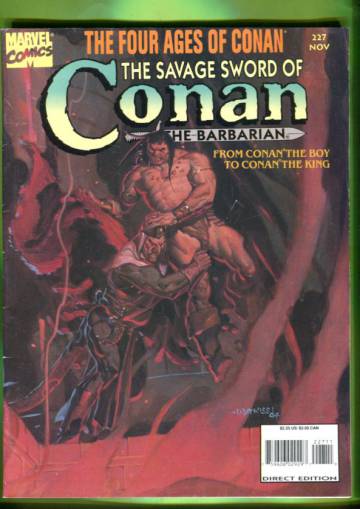 The Savage Sword of Conan the Barbarian Vol 1 #227 Nov 94