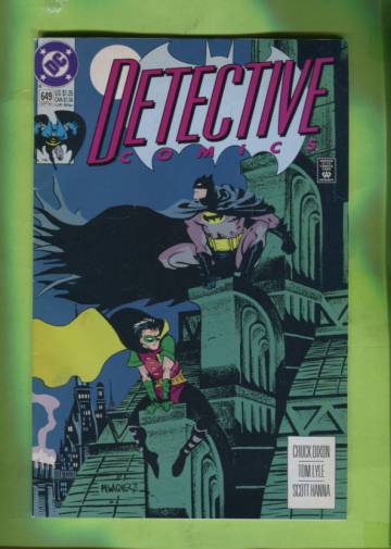 Detective Comics #649 Early Sep 92