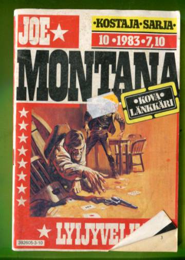 Joe Montana 10/83 - Lyijyvelka