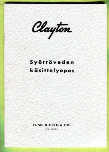 Clayton - Syöttöveden käsittelyopas