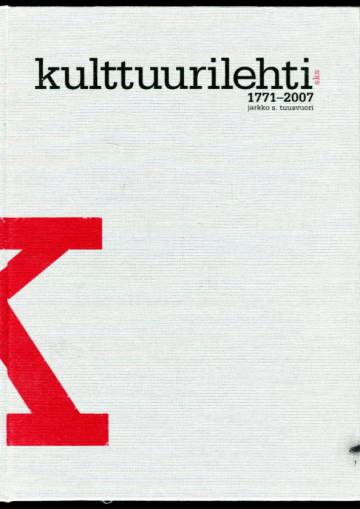 Kulttuurilehti 1771-2007