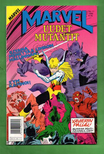 Marvel 11/90 - Uudet mutantit