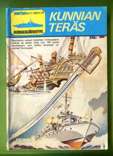 Merten Korkeajännitys 11/82 - Kunnian teräs