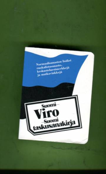 Suomi-viro-suomi-taskusanakirja