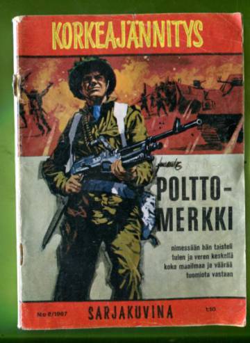 Korkeajännitys 8/67 - Polttomerkki