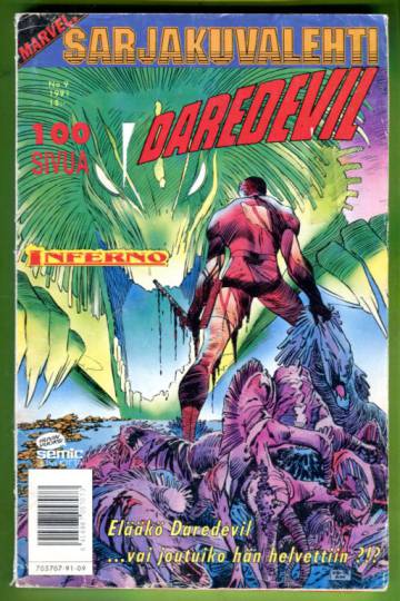 Sarjakuvalehti 9/91 - Daredevil