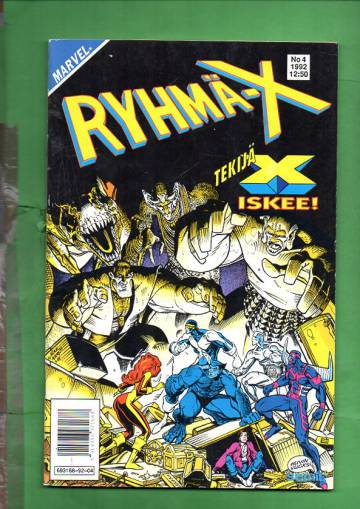 Ryhmä-X 4/92 (X-Men)