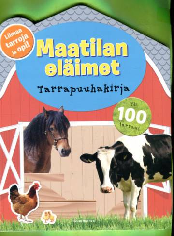 Maatilan eläimet - Tarrapuuhakirja