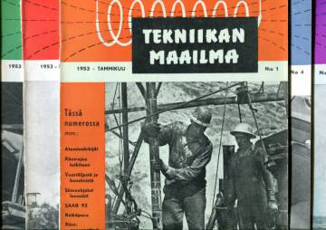 Tekniikan maailma -vuosikerta 1953 (numerot 1-12)