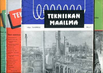 Tekniikan maailma -vuosikerta 1954 (numerot 1-12)