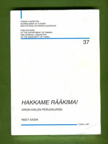 Hakkame rääkima! Viron kielen peruskurssi