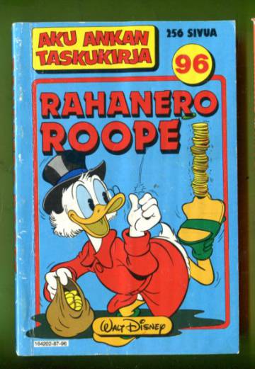 Aku Ankan taskukirja 96 - Rahanero Roope (1.painos)