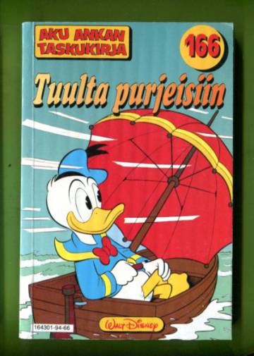 Aku Ankan taskukirja 166 - Tuulta purjeisiin