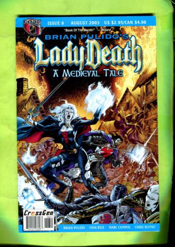 Brian Pulido´s Lady Death: A Medieval Tale Vol 1 #6 Aug 03
