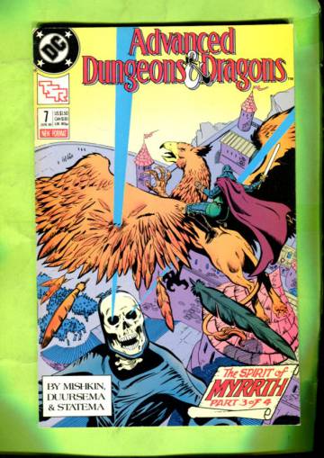 Advanced Dungeons and Dragons #7 Jun 89