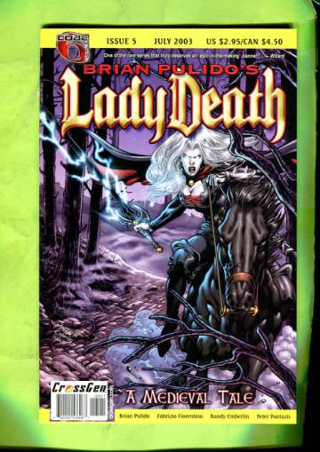 Brian Pulido´s Lady Death: A Medieval Tale Vol 1 #5 Jul 03