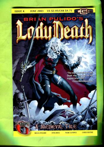 Brian Pulido´s Lady Death: A Medieval Tale Vol 1 #4 Jun 03