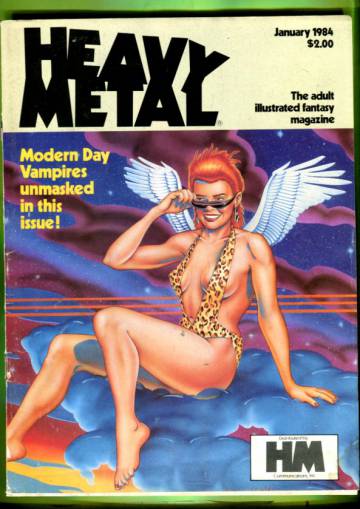 Heavy Metal Vol. VII #10 Jan 84