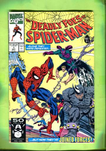 Deadly Foes of Spider-Man Vol 1 #1 May 91