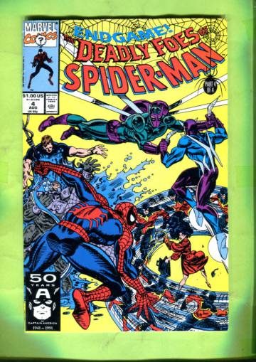 Deadly Foes of Spider-Man Vol 1 #4 Aug 91