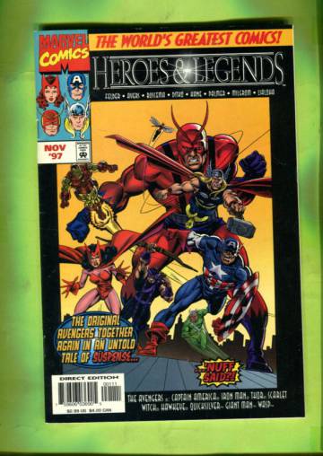 Marvel Heroes & Legends Vol 1 #1 Oct 97