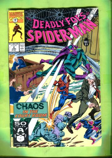 Deadly Foes of Spider-Man Vol 1 #2 Jun 91