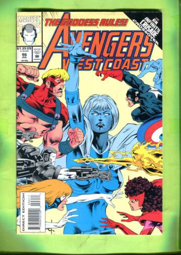 Avengers West Coast Vol 2 #96 Jul 93