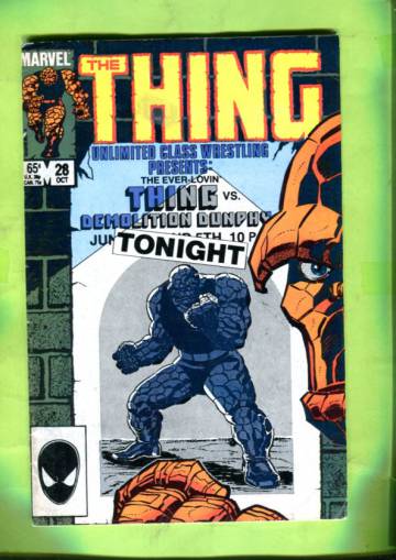 The Thing Vol 1 #28 Oct 85