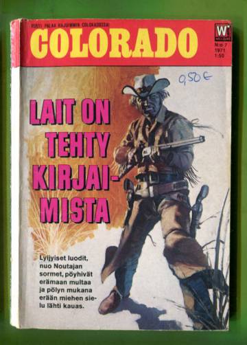 Colorado 7/71 - Lait on tehty kirjaimista