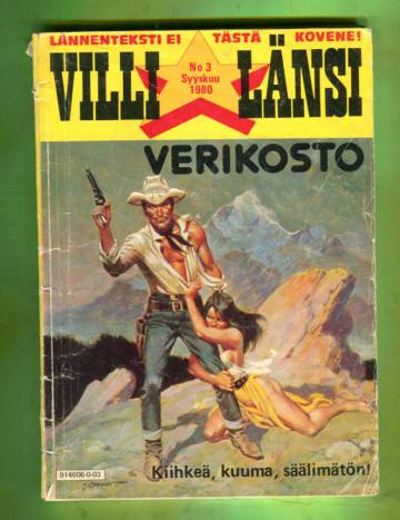 Villi Länsi 3/80 - Verikosto