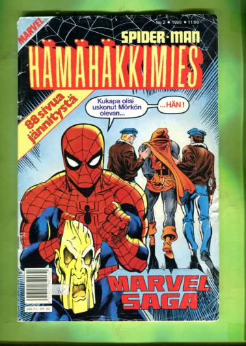 Hämähäkkimies 2/90 (Spider-Man) + MARVEL SAGA