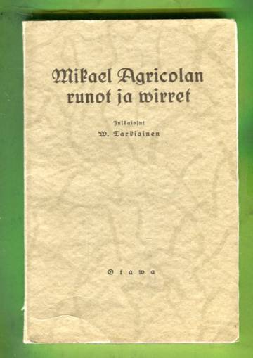 Mikael Agricolan runot ja virret