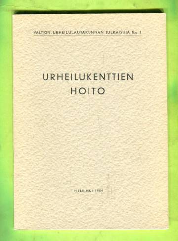 Urheilukenttien hoito